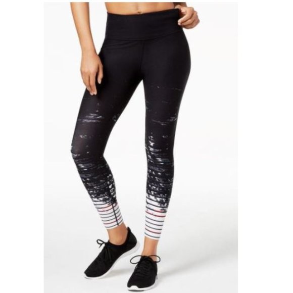 Calvin Klein Performance Mirage Printed Leggings - Picture 1 of 3